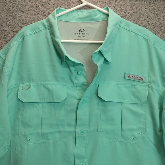 Realtree Shirts Realtree Fishing Shirt Mens 2xl Vented Fly Fishing